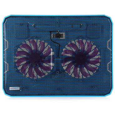 پایه خنک کننده لپ تاپ کول کلد مدل K19-مشکی پایه خنک کننده لپ تاپ کول کلد مدل K19-مشکی