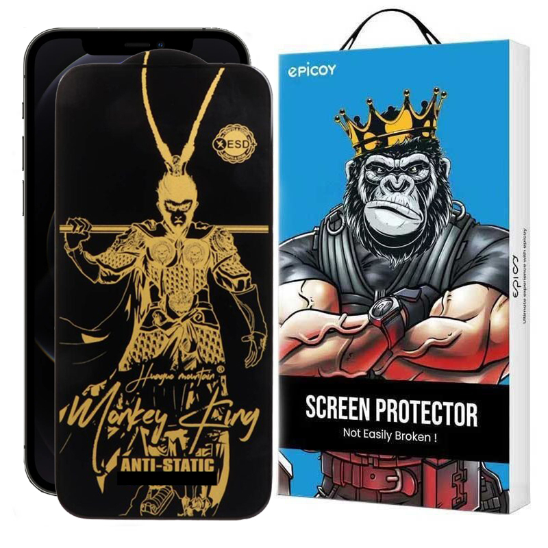محافظ صفحه نمایش گوشی اپل iPhone 12 Pro اپیکوی مدل Wukong ESD محافظ صفحه نمایش گوشی اپل iPhone 12 Pro اپیکوی مدل Wukong ESD