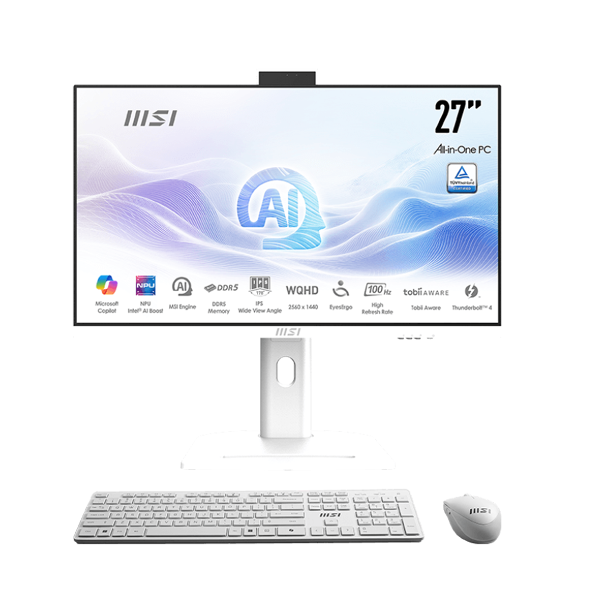 کامپیوتر All in One ام اس آی 27 اینچی مدل Modern AM273QP AI 1UM Core Ultra 7 155H 16GB 1TB کامپیوتر All in One ام اس آی 27 اینچی مدل Modern AM273QP AI 1UM Core Ultra 7 155H 16GB 1TB