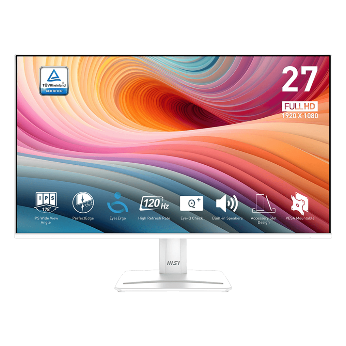 مانیتور ام اس آی مدل PRO MP275W E2 سایز 27 اینچ-سفید مانیتور ام اس آی مدل PRO MP275W E2 سایز 27 اینچ-سفید