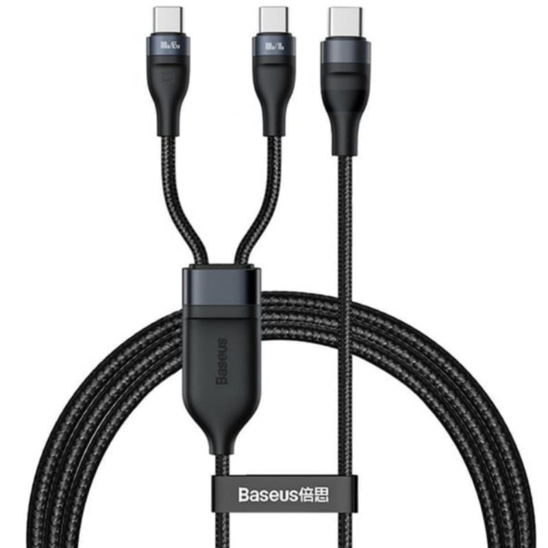 کابل تبدیل USB-C به USB-C باسئوس مدل Fast Charging-100W طول 1.5 متر کابل تبدیل USB-C به USB-C باسئوس مدل Fast Charging-100W طول 1.5 متر