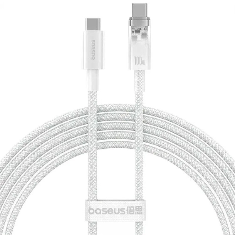 کابل USB-C باسئوس مدل Explorer Series طول 2 متر کابل USB-C باسئوس مدل Explorer Series طول 2 متر