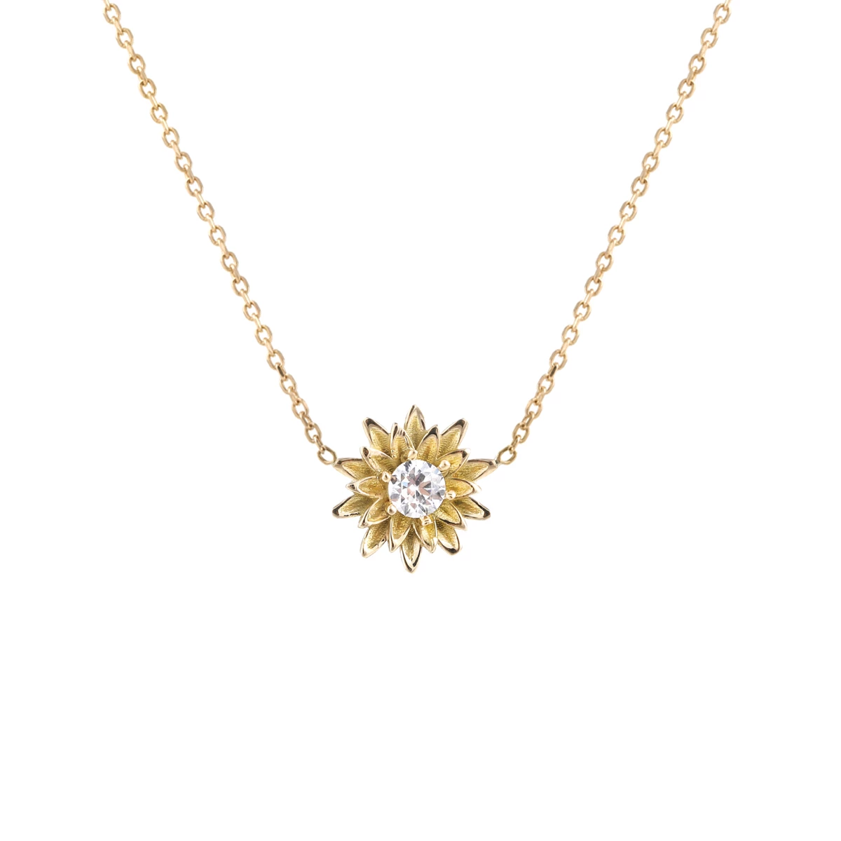 گردنبند طلای زنانه 18 عیار بان گالری مدل رز ماری-1.45 گردنبند طلای زنانه 18 عیار بان گالری مدل رز ماری-1.45