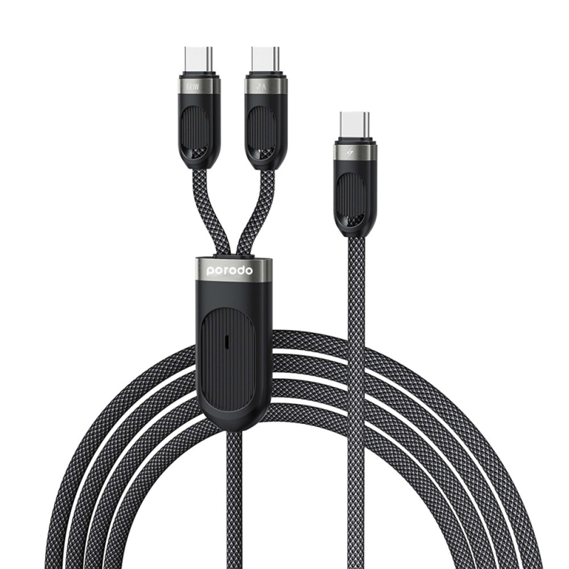 کابل USB-C پرودو مدل USB-C PD INPUT طول 1.2 متر کابل USB-C پرودو مدل USB-C PD INPUT طول 1.2 متر