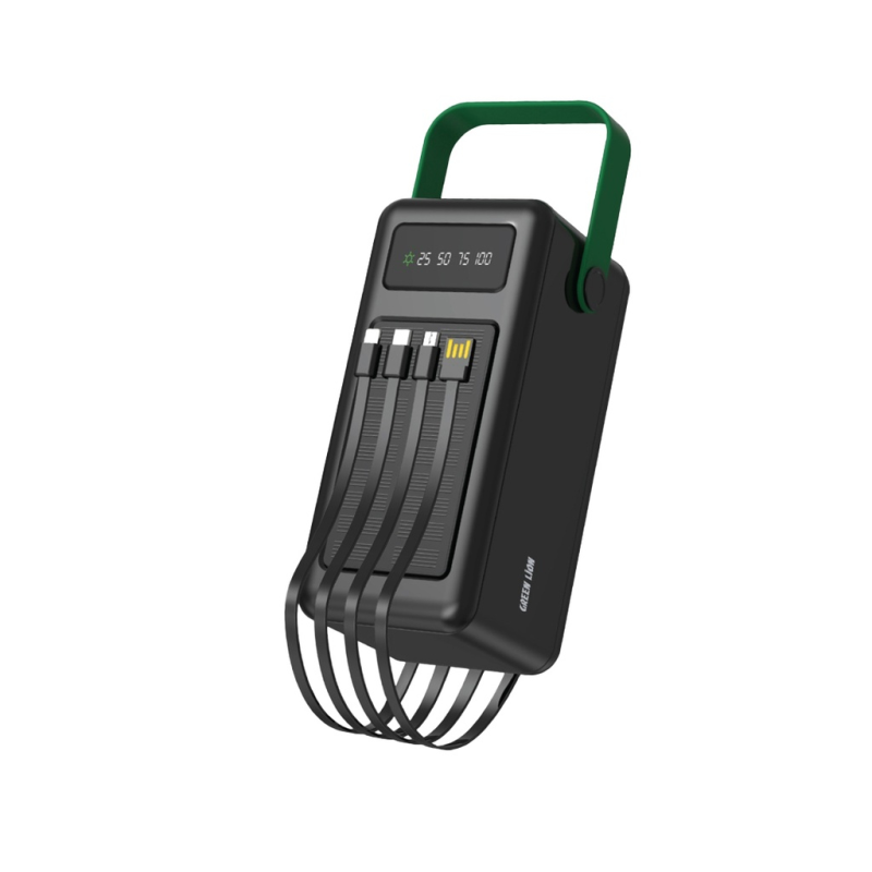پاوربانک گرین لاین مدل solar max gl-p974 ظرفیت 80000 میلی آمپر ساعت پاوربانک گرین لاین مدل solar max gl-p974 ظرفیت 80000 میلی آمپر ساعت
