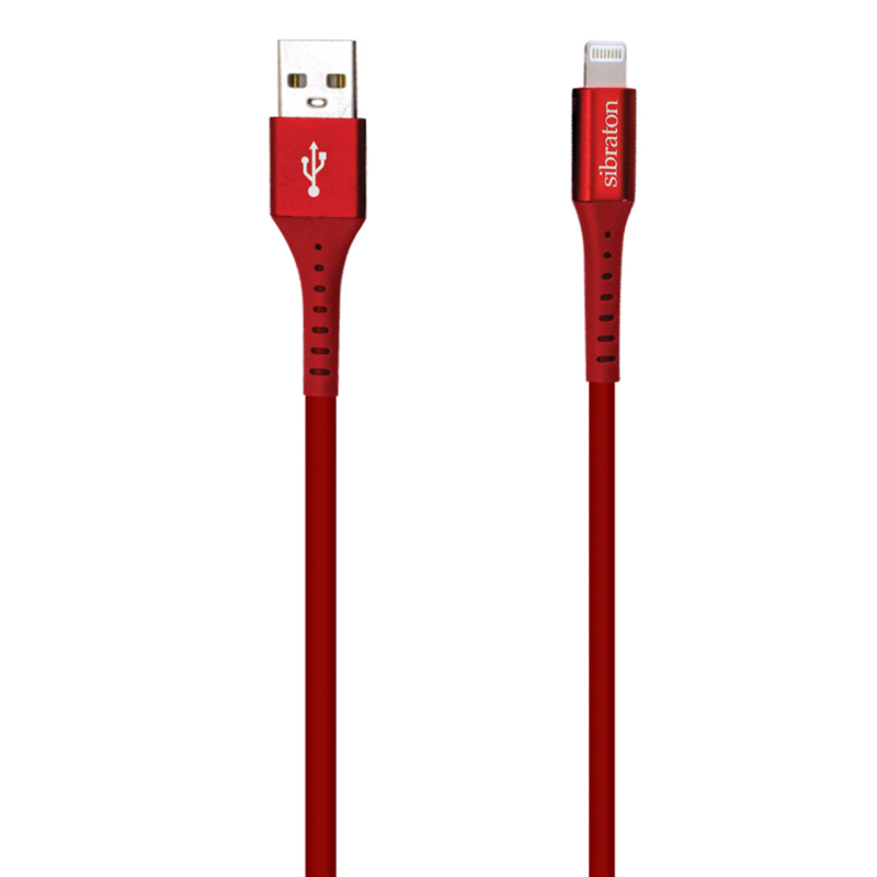کابل تبدیل USB به لایتنینگ سیبراتون مدل S225 i طول 1.25 متر کابل تبدیل USB به لایتنینگ سیبراتون مدل S225 i طول 1.25 متر