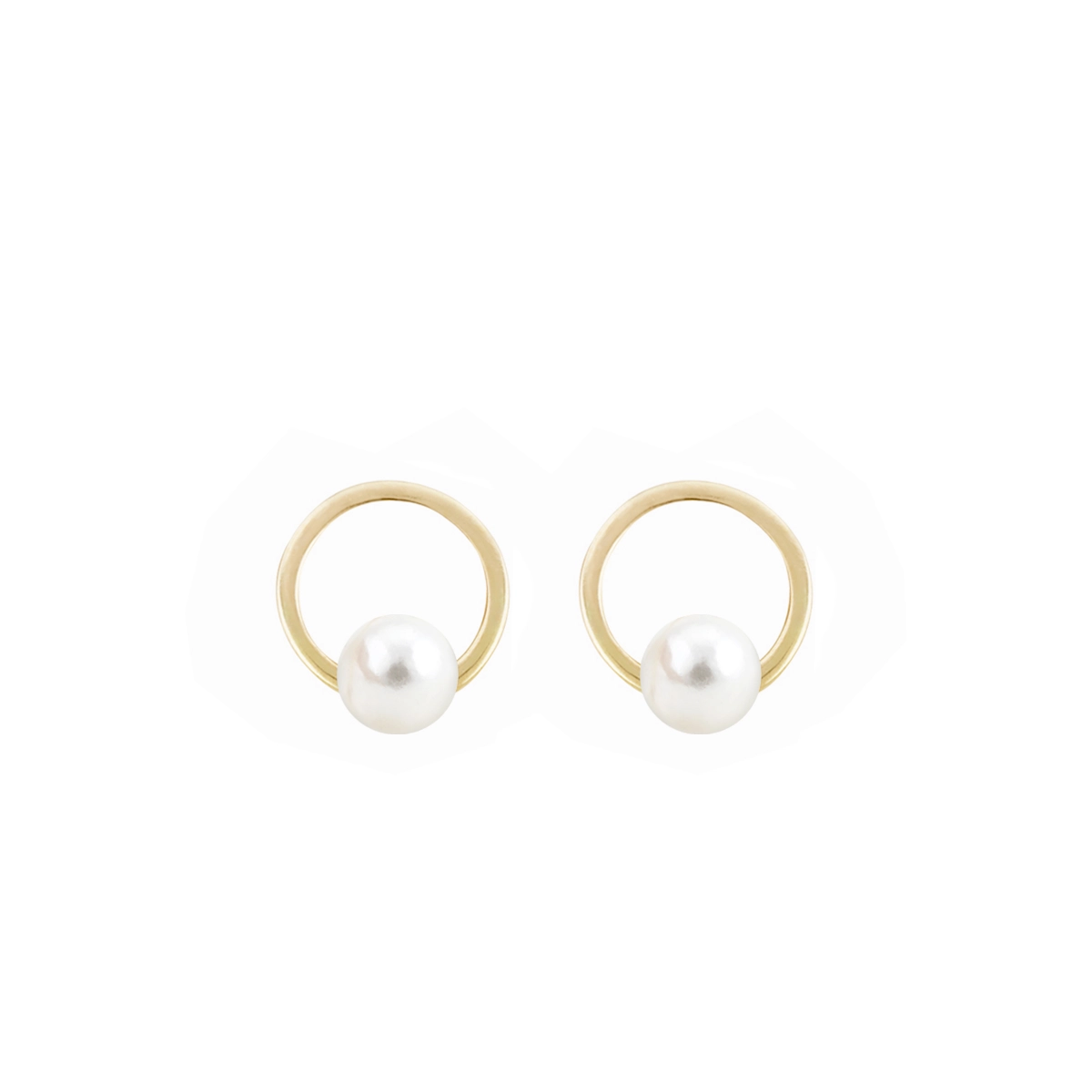 گوشواره طلای 18 عیار بان گالری مدل پریزاد گوشواره طلای 18 عیار بان گالری مدل پریزاد