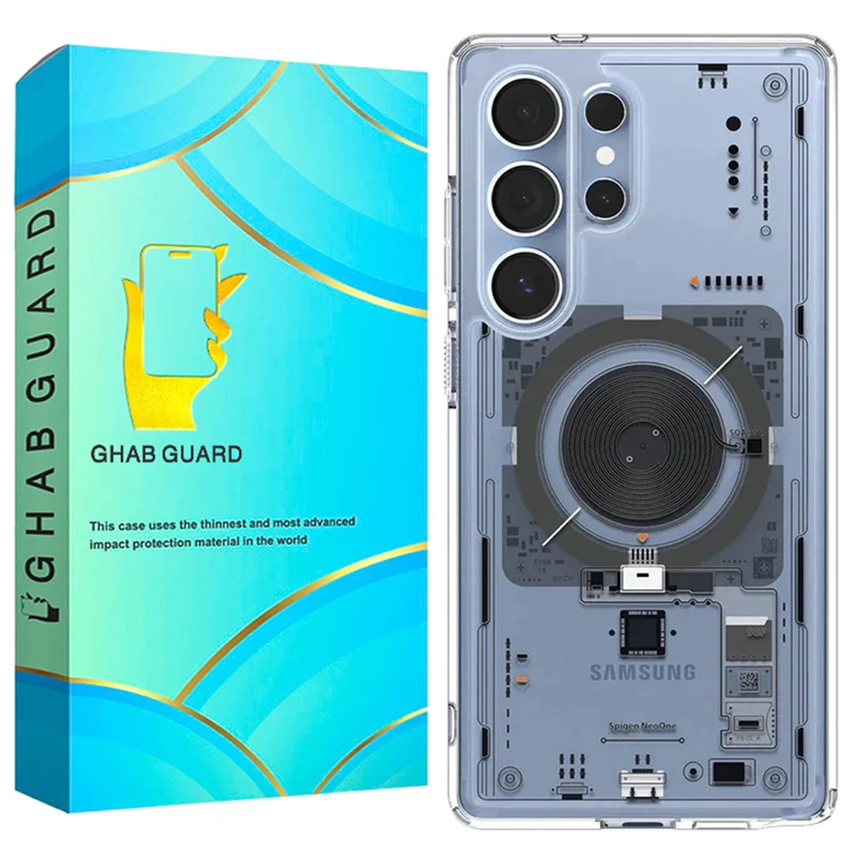 کاور گوشی سامسونگ Galaxy S23 Ultra قاب گارد مدل GSP3-بی رنگ کاور گوشی سامسونگ Galaxy S23 Ultra قاب گارد مدل GSP3-بی رنگ