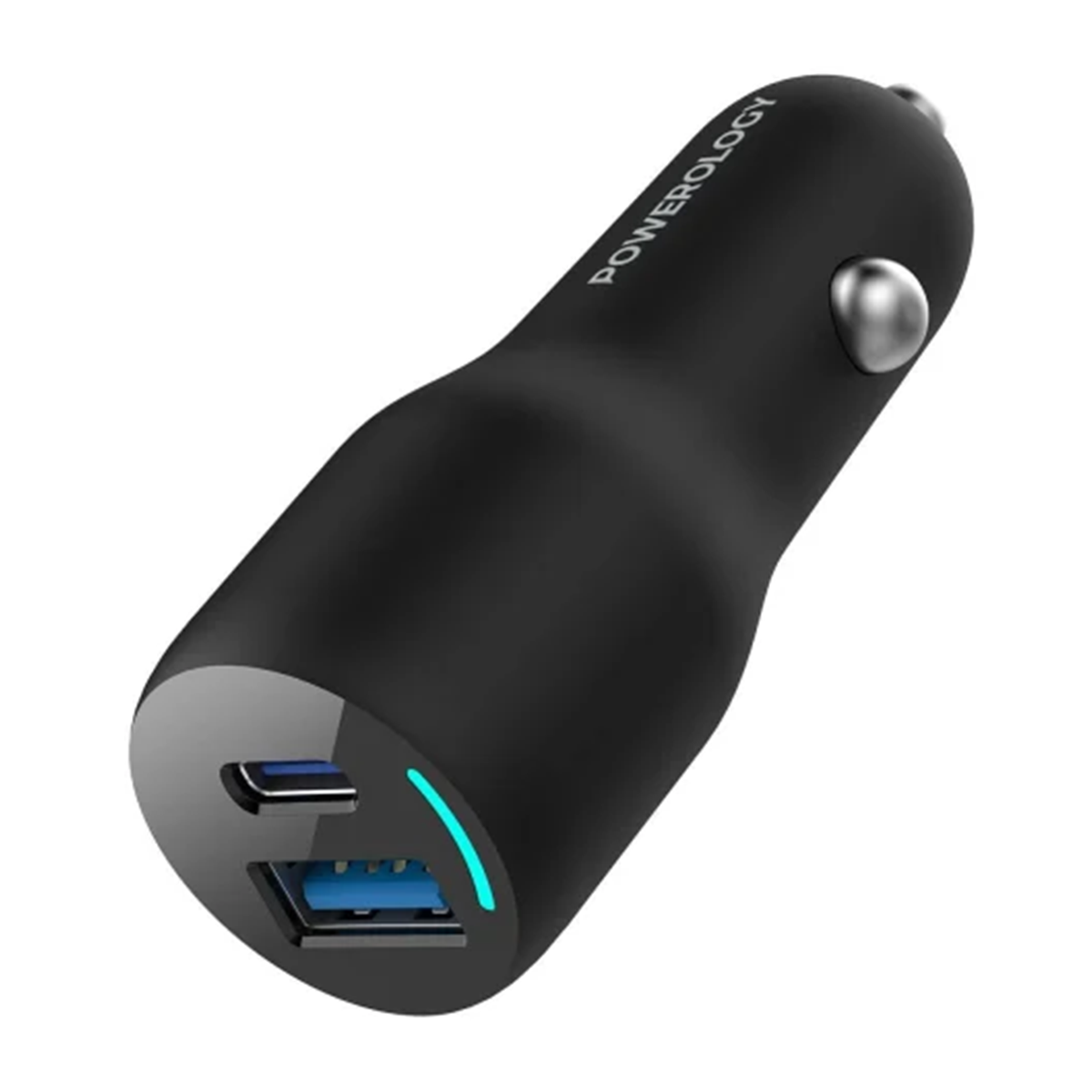 شارژر فندکی پاورولوجی مدل PCCSR012 توان 35 وات-مشکی