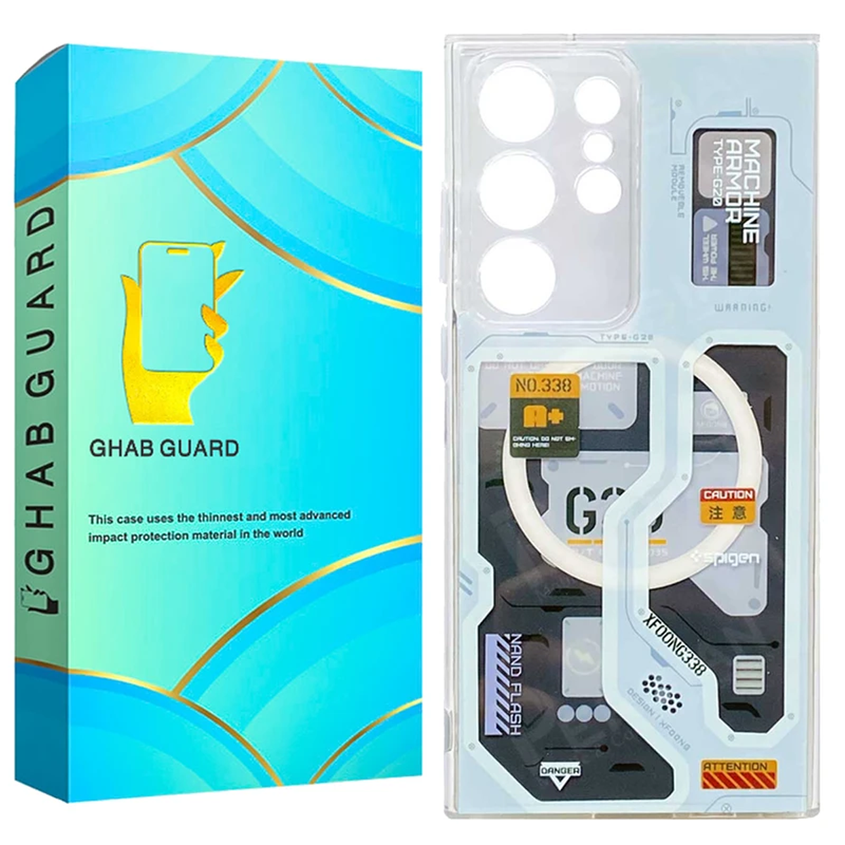 کاور گوشی سامسونگ Galaxy S23 Ultra قاب گارد مدل GSP4 کاور گوشی سامسونگ Galaxy S23 Ultra قاب گارد مدل GSP4