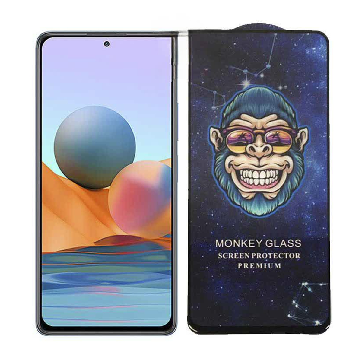گلس گوشی سامسونگ Galaxy A55 مدل Monkey Premium گلس گوشی سامسونگ Galaxy A55 مدل Monkey Premium