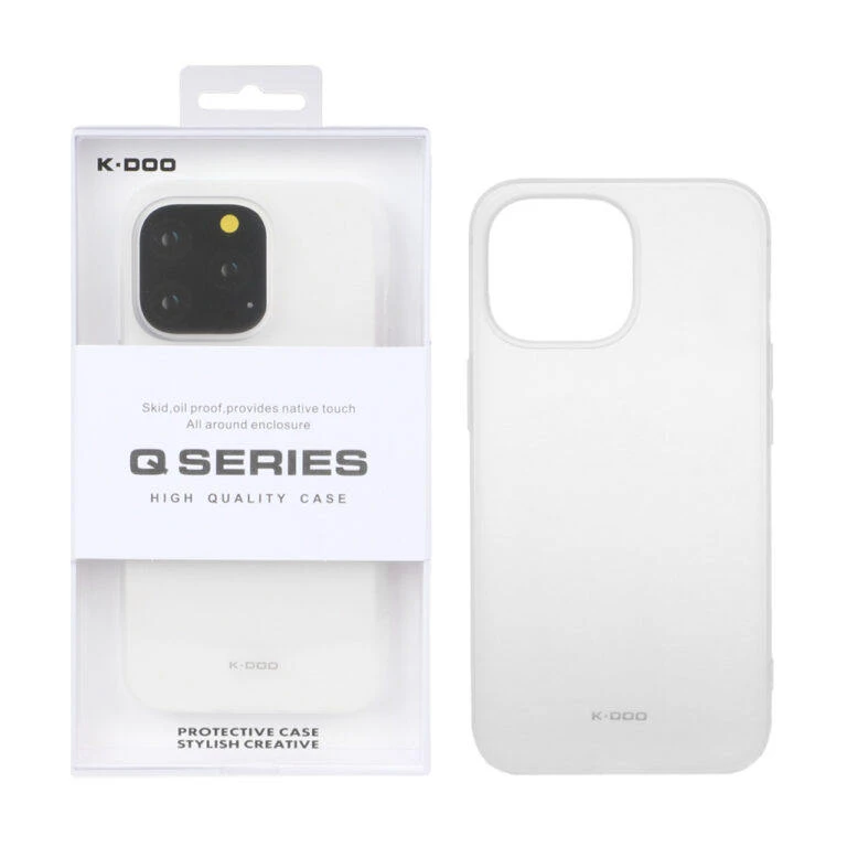 کاور گوشی اپل iPhone 14  کی-دو مدل Q Series-مشکی مات