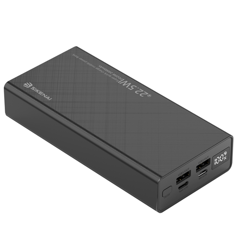 پاوربانک سیکنای مدل QSK-20 ظرفیت 20000 میلیآمپر ساعت پاوربانک سیکنای مدل QSK-20 ظرفیت 20000 میلیآمپر ساعت