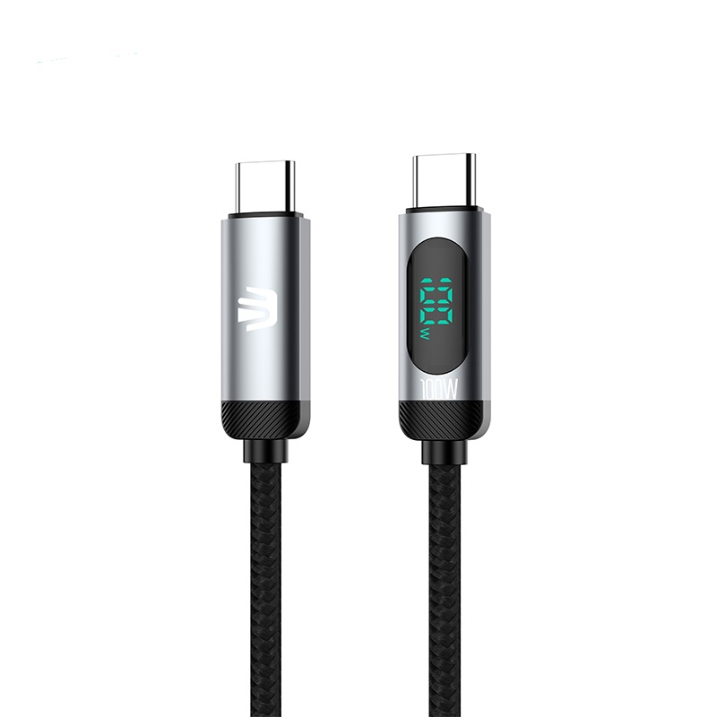کابل تبدیل USB به USB-C سیکنای مدل SX-17 طول 1متر کابل تبدیل USB به USB-C سیکنای مدل SX-17 طول 1متر
