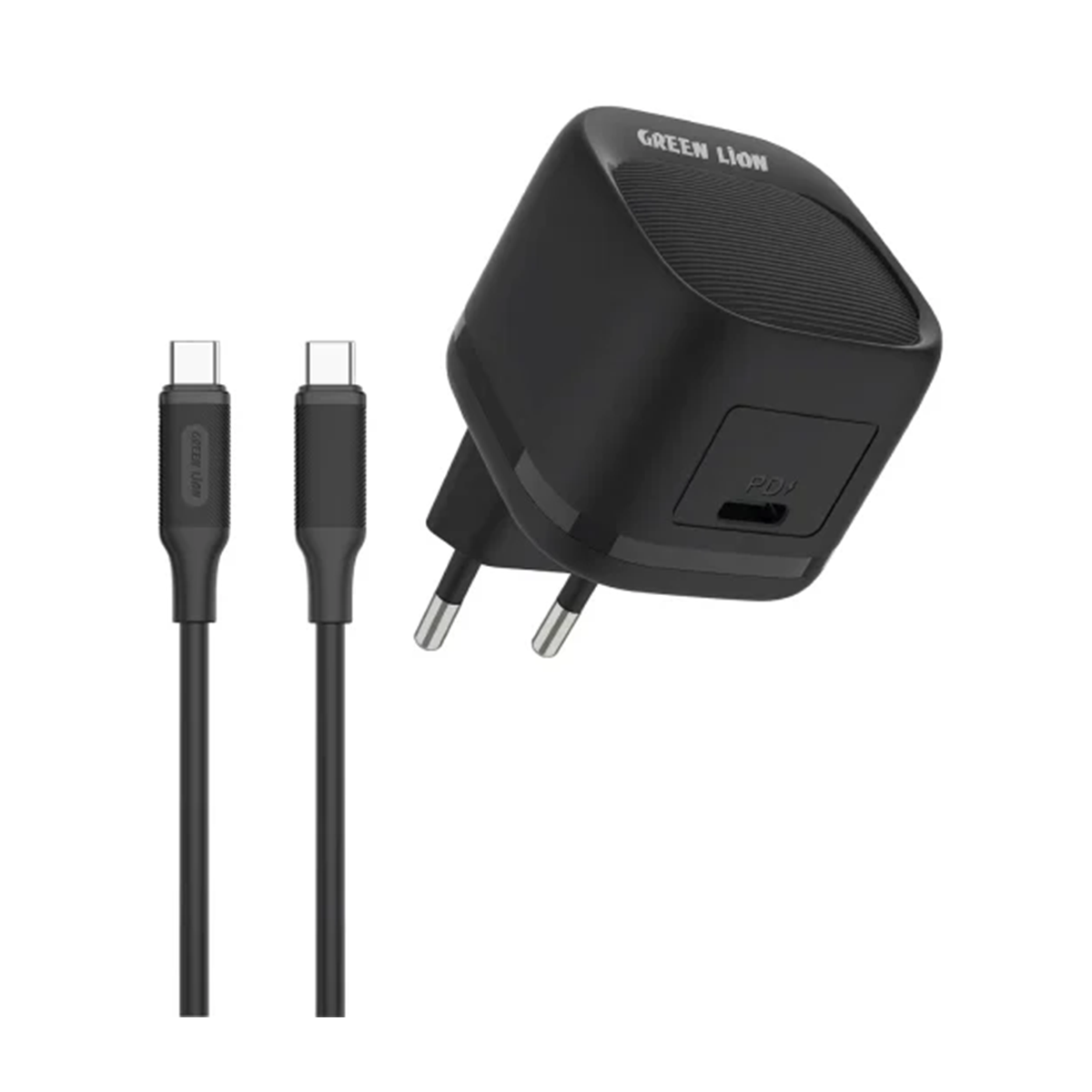 شارژر دیواری گرین لاین مدل GNPD20ECCWCBK به همراه کابل دو سر تایپ سی شارژر دیواری گرین لاین مدل GNPD20ECCWCBK به همراه کابل دو سر تایپ سی