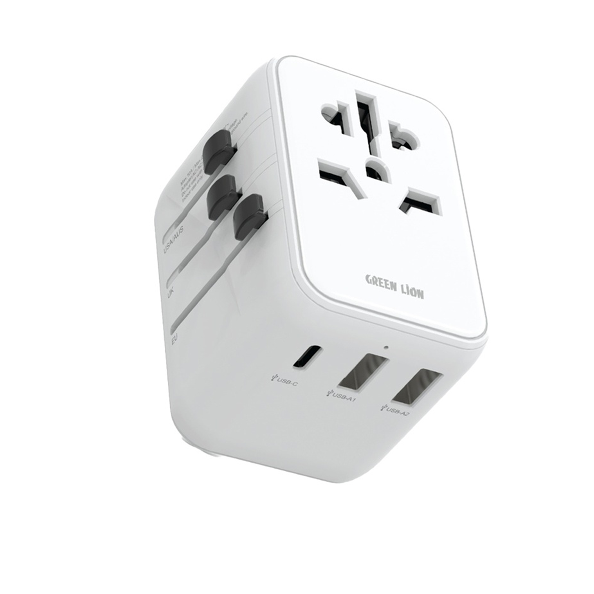 شارژر دیواری گرین لاین مدل GN12WUA شارژر دیواری گرین لاین مدل GN12WUA