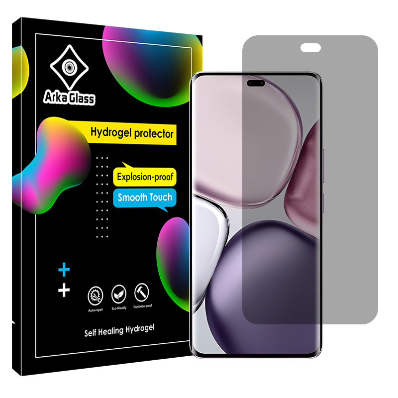 محافظ صفحه نمایش حریم شخصی آرکا گلس مدل Tough مناسب برای گوشی موبایل آنر X9c