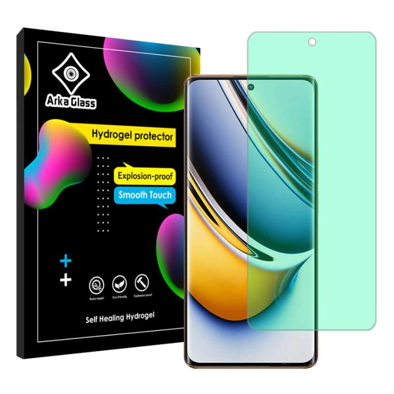 محافظ صفحه نمایش گرین لایت آرکا گلس مدل Tough مناسب برای گوشی موبایل ریلمی 11 Pro Plus