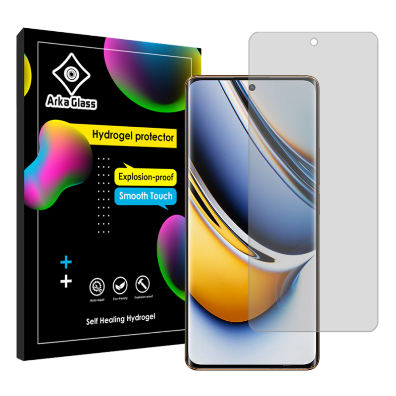 محافظ صفحه نمایش شفاف آرکا گلس مدل Tough مناسب برای گوشی موبایل ریلمی 11 Pro Plus