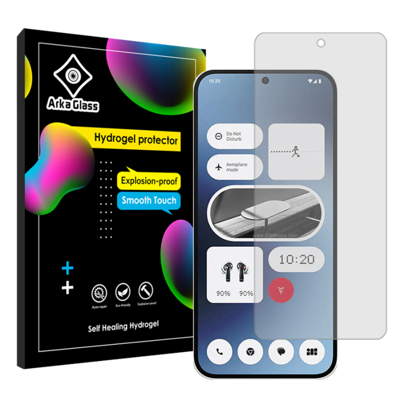 محافظ صفحه نمایش شفاف آرکا گلس مدل Tough مناسب برای گوشی موبایل ناتینگ فون 2a