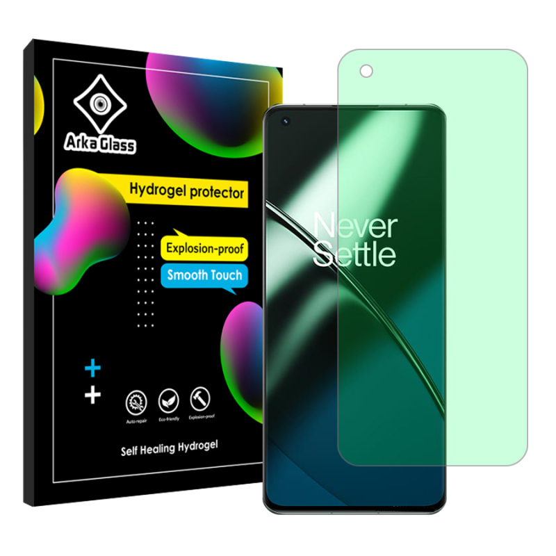 محافظ صفحه نمایش گرین لایت آرکا گلس مدل Tough مناسب برای گوشی موبایل وان پلاس 11 