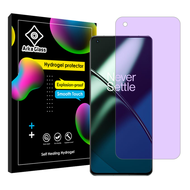 محافظ صفحه نمایش آنتی پرپل آرکا گلس مدل Tough مناسب برای گوشی موبایل وان پلاس 11 