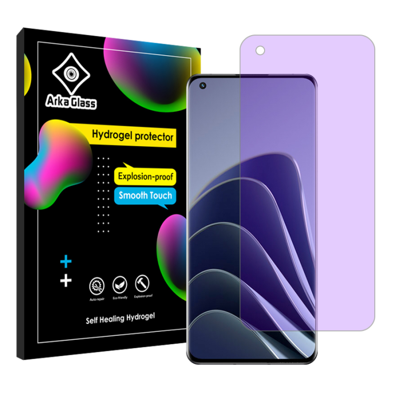 محافظ صفحه نمایش آنتی پرپل آرکا گلس مدل Tough مناسب برای گوشی موبایل وان پلاس 10 Pro 