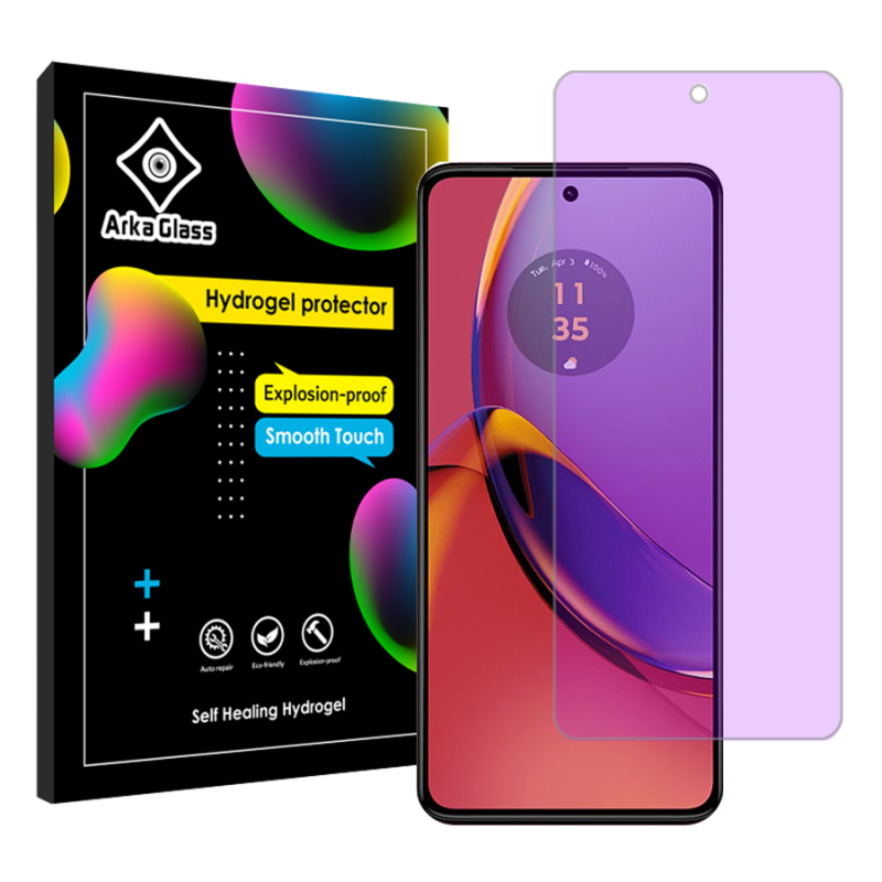 محافظ صفحه نمایش ضد اشعه بنفش آرکا گلس مدل Tough مناسب برای گوشی موبایل موتورولا Moto G84 محافظ صفحه نمایش ضد اشعه بنفش آرکا گلس مدل Tough مناسب برای گوشی موبایل موتورولا Moto G84