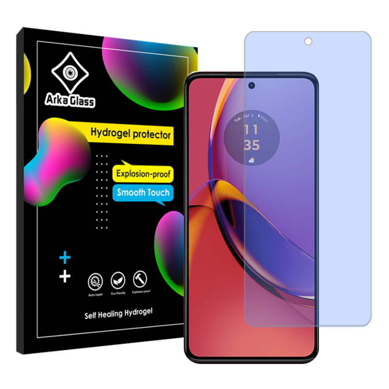 محافظ صفحه نمایش ضد اشعه آبی آرکا گلس مدل Tough مناسب برای گوشی موبایل موتورولا Moto G84 محافظ صفحه نمایش ضد اشعه آبی آرکا گلس مدل Tough مناسب برای گوشی موبایل موتورولا Moto G84