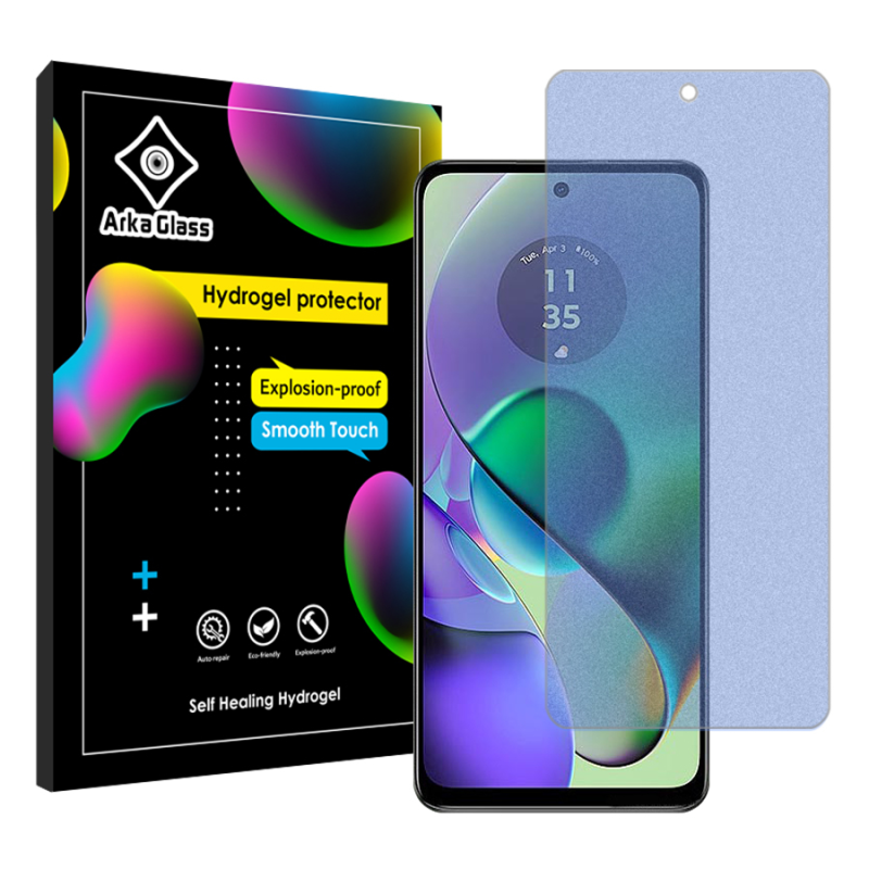 محافظ صفحه نمایش مات ضد اشعه آبی آرکا گلس مدل Tough مناسب برای گوشی موبایل موتورولا Moto G54 محافظ صفحه نمایش مات ضد اشعه آبی آرکا گلس مدل Tough مناسب برای گوشی موبایل موتورولا Moto G54