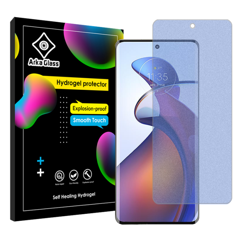 محافظ صفحه نمایش مات ضد اشعه آبی آرکا گلس مدل Tough مناسب برای گوشی موبایل موتورولا Edge 30 Fusion