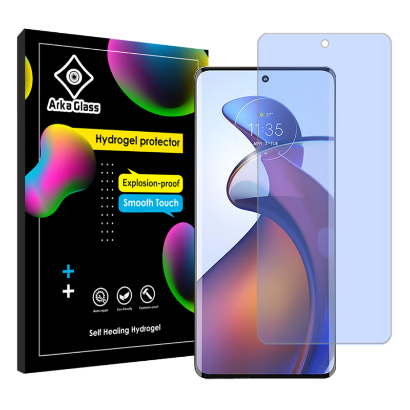 محافظ صفحه نمایش آنتی بلو آرکا گلس مدل Tough مناسب برای گوشی موبایل موتورولا Edge 30 Fusion محافظ صفحه نمایش آنتی بلو آرکا گلس مدل Tough مناسب برای گوشی موبایل موتورولا Edge 30 Fusion