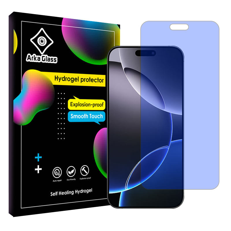محافظ صفحه نمایش ضد اشعه آبی آرکا گلس مدل Tough مناسب برای گوشی موبایل اپل iPhone 16 Pro Max محافظ صفحه نمایش ضد اشعه آبی آرکا گلس مدل Tough مناسب برای گوشی موبایل اپل iPhone 16 Pro Max