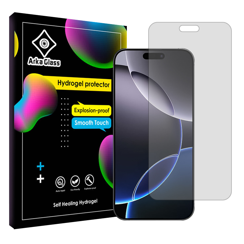 محافظ صفحه نمایش شفاف آرکا گلس مدل Tough مناسب برای گوشی موبایل اپل iPhone 16 Pro Max محافظ صفحه نمایش شفاف آرکا گلس مدل Tough مناسب برای گوشی موبایل اپل iPhone 16 Pro Max