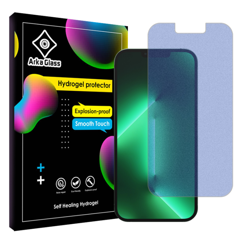 محافظ صفحه نمایش مات آنتی بلو آرکا گلس مدل Tough مناسب برای گوشی موبایل اپل iPhone 13 Pro Max محافظ صفحه نمایش مات آنتی بلو آرکا گلس مدل Tough مناسب برای گوشی موبایل اپل iPhone 13 Pro Max