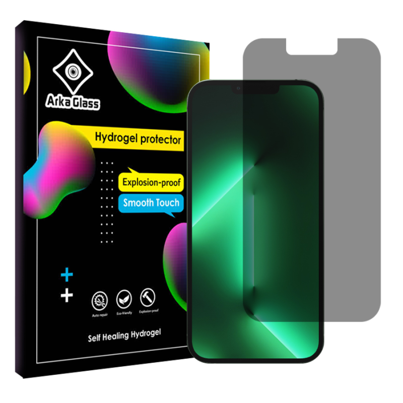 محافظ صفحه نمایش حریم شخصی آرکا گلس مدل Tough مناسب برای گوشی موبایل اپل iPhone 13 Pro Max محافظ صفحه نمایش حریم شخصی آرکا گلس مدل Tough مناسب برای گوشی موبایل اپل iPhone 13 Pro Max