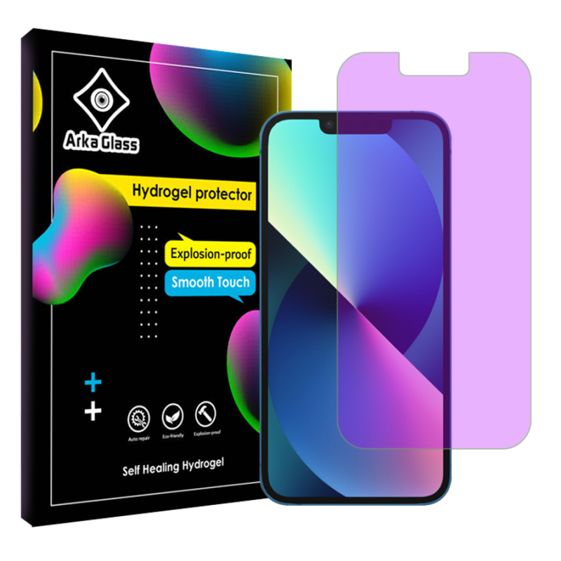 محافظ صفحه نمایش ضد اشعه بنفش آرکا گلس مدل Tough مناسب برای گوشی موبایل اپل iPhone 13 محافظ صفحه نمایش ضد اشعه بنفش آرکا گلس مدل Tough مناسب برای گوشی موبایل اپل iPhone 13