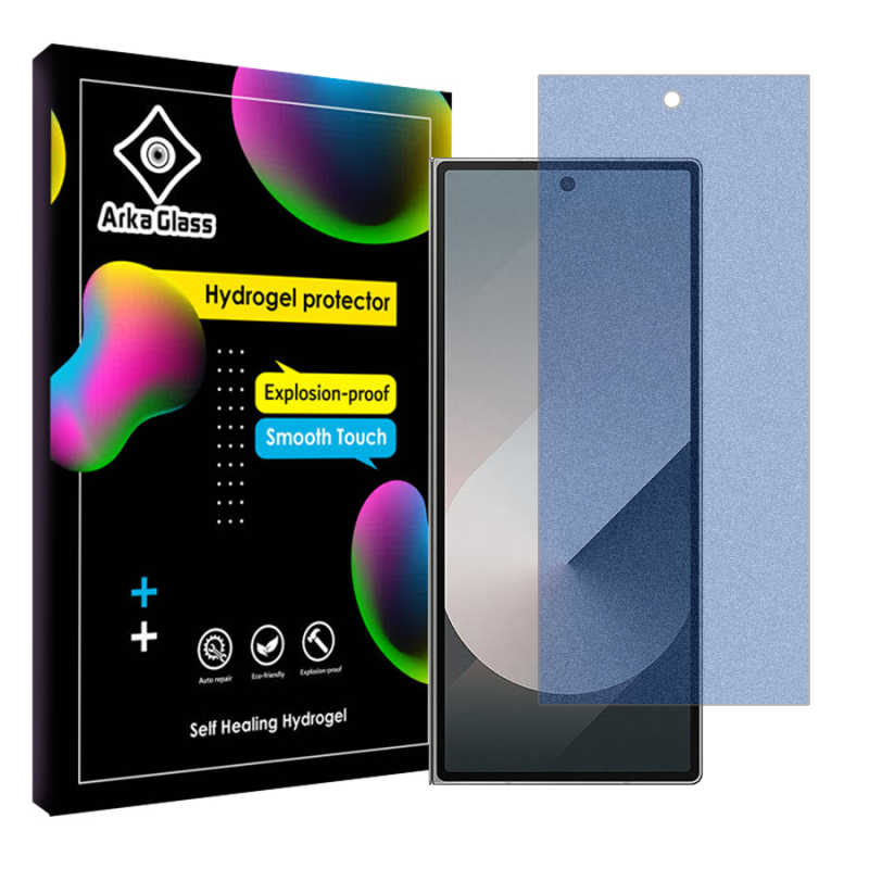 محافظ صفحه نمایش مات آنتی بلو آرکا گلس مدل Tough مناسب برای گوشی موبایل سامسونگ Galaxy Z Fold6 محافظ صفحه نمایش مات آنتی بلو آرکا گلس مدل Tough مناسب برای گوشی موبایل سامسونگ Galaxy Z Fold6