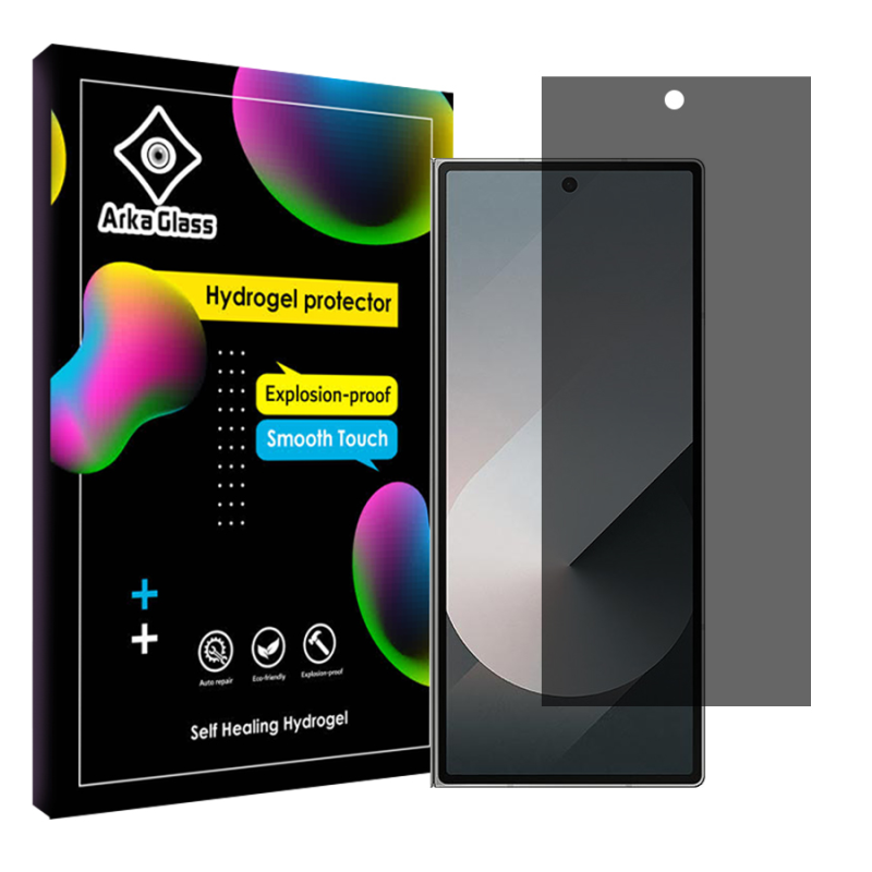 محافظ صفحه نمایش حریم شخصی آرکا گلس مدل Tough مناسب برای گوشی موبایل سامسونگ Galaxy Z Fold6 محافظ صفحه نمایش حریم شخصی آرکا گلس مدل Tough مناسب برای گوشی موبایل سامسونگ Galaxy Z Fold6
