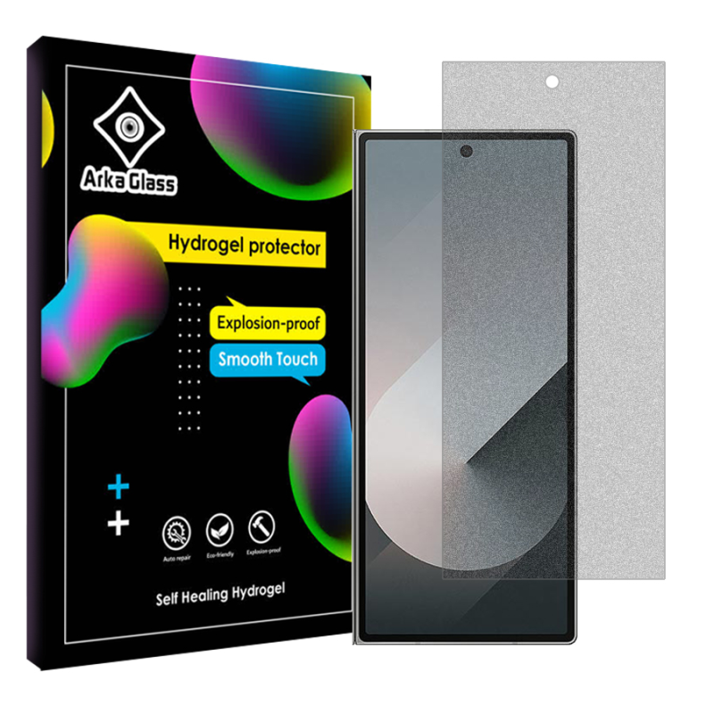 محافظ صفحه نمایش مات آرکا گلس مدل Tough مناسب برای گوشی موبایل سامسونگ Galaxy Z Fold6 محافظ صفحه نمایش مات آرکا گلس مدل Tough مناسب برای گوشی موبایل سامسونگ Galaxy Z Fold6