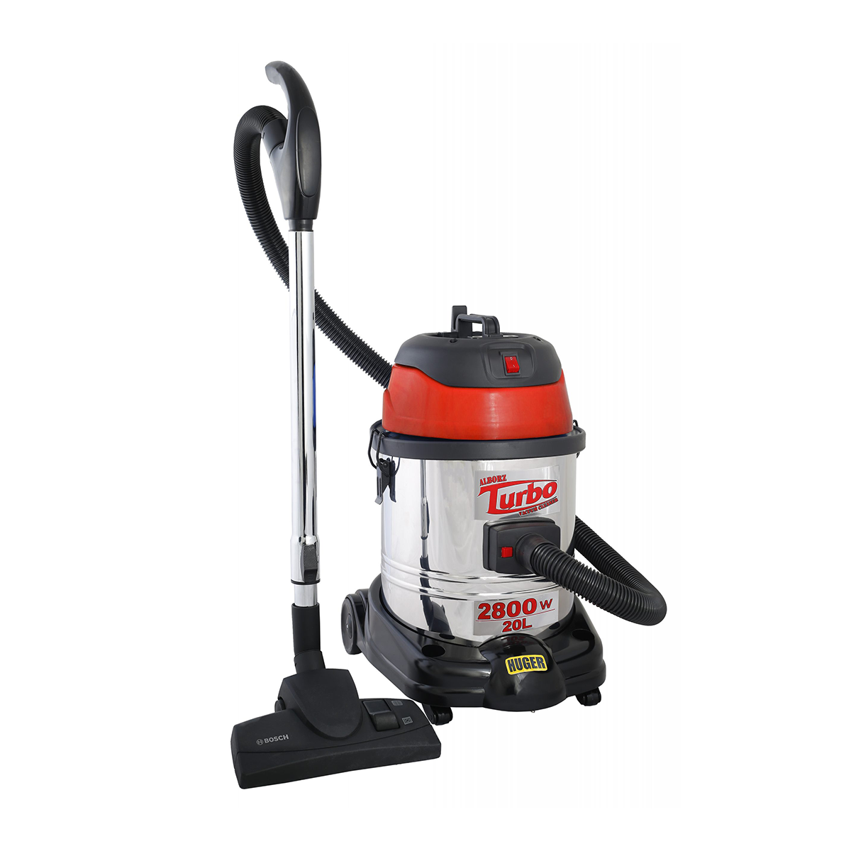 جاروبرقی صنعتی سازه البرز مدل هوگر-قرمز جاروبرقی صنعتی سازه البرز مدل هوگر-قرمز