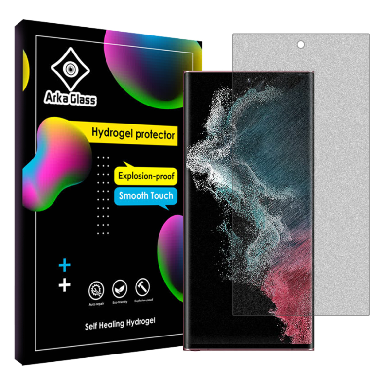 محافظ صفحه نمایش مات آرکا گلس مدل Tough مناسب برای گوشی موبایل سامسونگ Galaxy S22 Ultra 5G محافظ صفحه نمایش مات آرکا گلس مدل Tough مناسب برای گوشی موبایل سامسونگ Galaxy S22 Ultra 5G