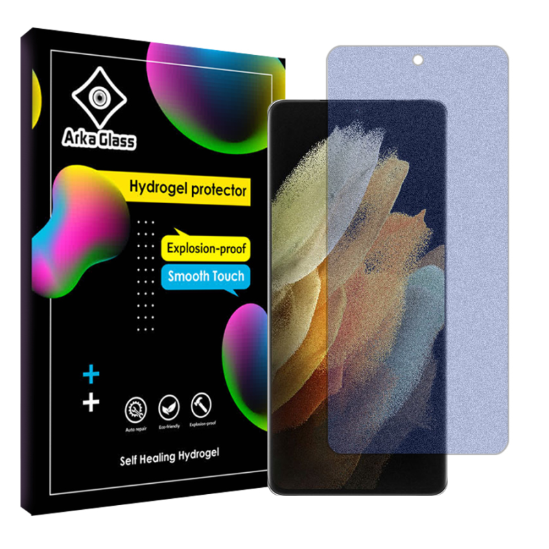 محافظ صفحه نمایش مات ضد اشعه آبی آرکا گلس مدل Tough مناسب برای گوشی موبایل سامسونگ Galaxy S21 Ultra 5G محافظ صفحه نمایش مات ضد اشعه آبی آرکا گلس مدل Tough مناسب برای گوشی موبایل سامسونگ Galaxy S21 Ultra 5G