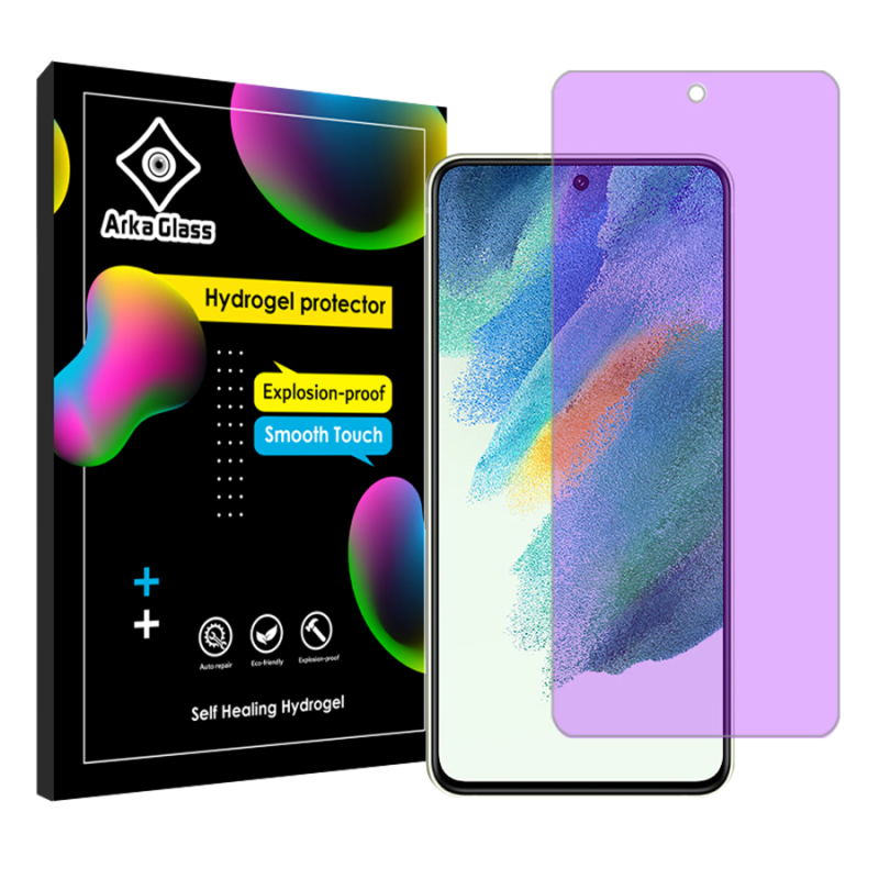 محافظ صفحه نمایش آنتی پرپل آرکا گلس مدل Tough مناسب برای گوشی موبایل سامسونگ Galaxy S21 FE 5G محافظ صفحه نمایش آنتی پرپل آرکا گلس مدل Tough مناسب برای گوشی موبایل سامسونگ Galaxy S21 FE 5G