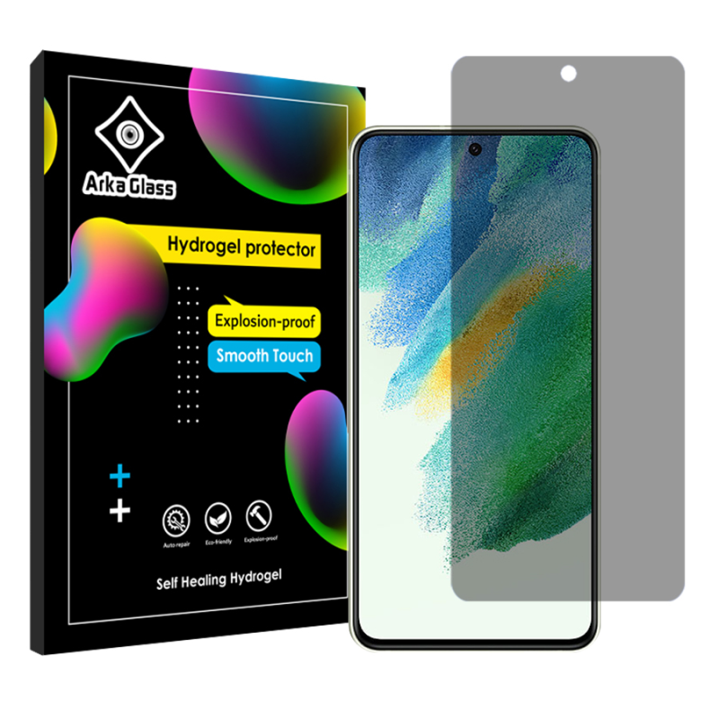 محافظ صفحه نمایش حریم شخصی آرکا گلس مدل Tough مناسب برای گوشی موبایل سامسونگ Galaxy S21 FE 5G محافظ صفحه نمایش حریم شخصی آرکا گلس مدل Tough مناسب برای گوشی موبایل سامسونگ Galaxy S21 FE 5G