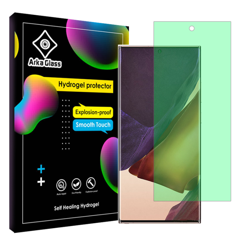 محافظ صفحه نمایش گرین لایت آرکا گلس مدل Tough مناسب برای گوشی موبایل سامسونگ Galaxy Note20 Ultra 5G محافظ صفحه نمایش گرین لایت آرکا گلس مدل Tough مناسب برای گوشی موبایل سامسونگ Galaxy Note20 Ultra 5G
