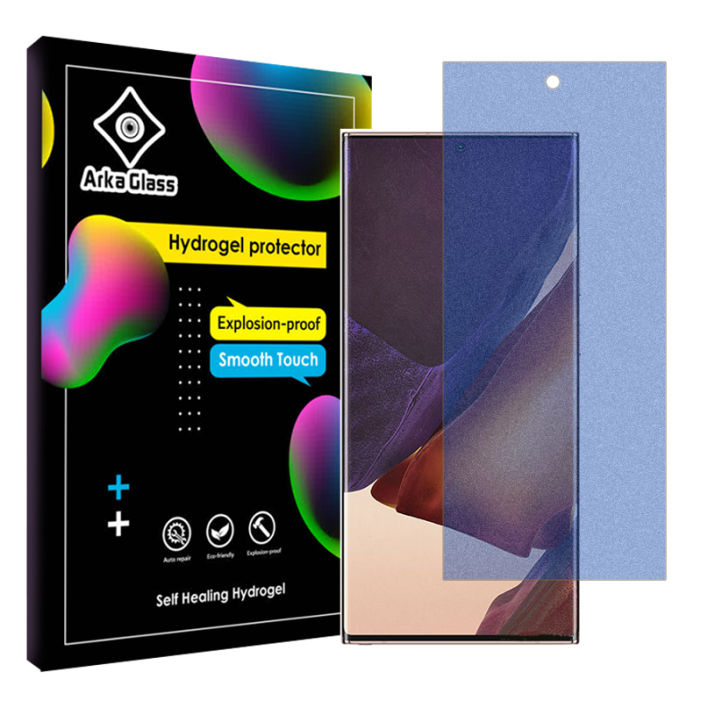 محافظ صفحه نمایش مات ضد اشعه آبی آرکا گلس مدل Tough مناسب برای گوشی موبایل سامسونگ Galaxy Note20 Ultra 5G محافظ صفحه نمایش مات ضد اشعه آبی آرکا گلس مدل Tough مناسب برای گوشی موبایل سامسونگ Galaxy Note20 Ultra 5G