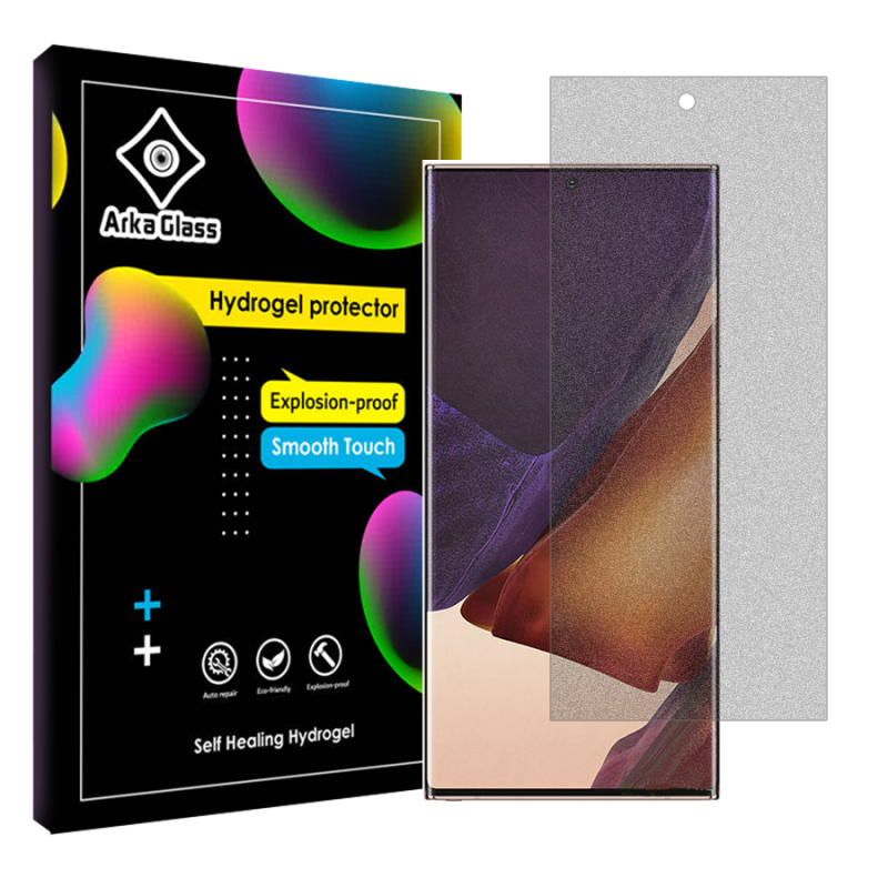 محافظ صفحه نمایش مات آرکا گلس مدل Tough مناسب برای گوشی موبایل سامسونگ Galaxy Note20 Ultra 5G محافظ صفحه نمایش مات آرکا گلس مدل Tough مناسب برای گوشی موبایل سامسونگ Galaxy Note20 Ultra 5G