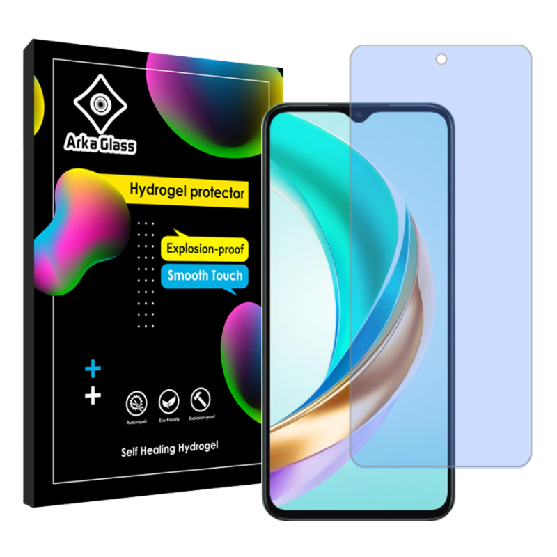 محافظ صفحه نمایش ضد اشعه آبی آرکا گلس مدل Tough مناسب برای گوشی موبایل آنر X6b
