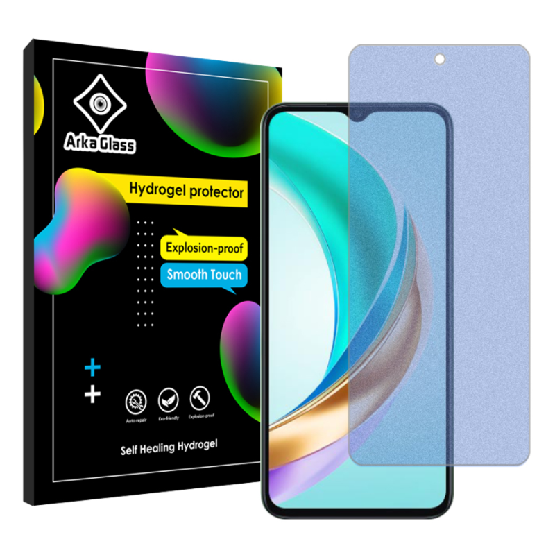 محافظ صفحه نمایش مات ضد اشعه آبی آرکا گلس مدل Tough مناسب برای گوشی موبایل آنر X6b محافظ صفحه نمایش مات ضد اشعه آبی آرکا گلس مدل Tough مناسب برای گوشی موبایل آنر X6b